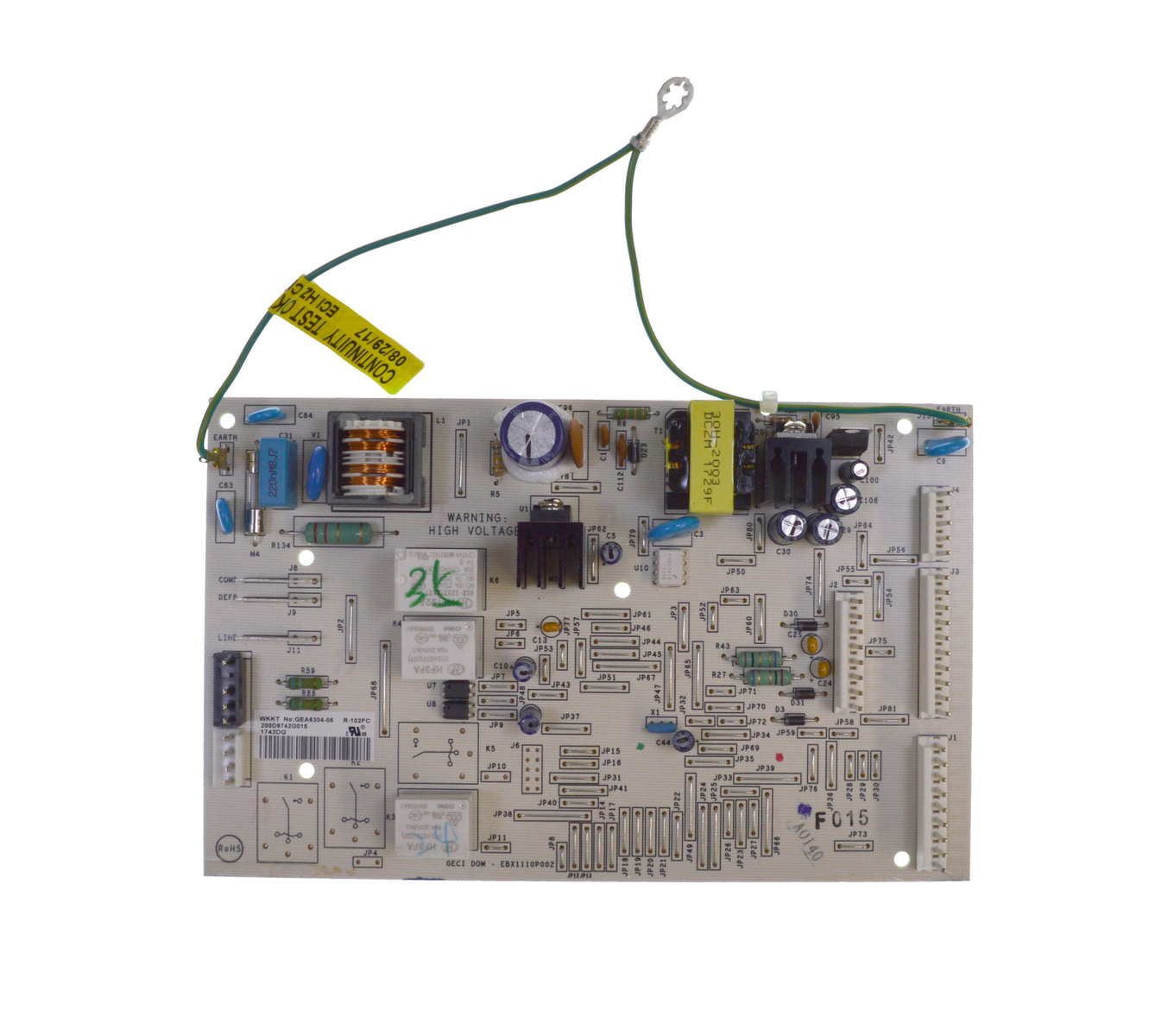 WR03F04745 - Genuine OEM GE Refrigerator Main Control Board Assembly